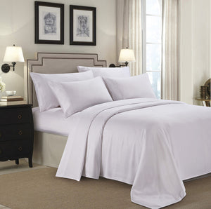 Amasya Queen Sheet Set - White