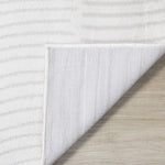 Hillary Modern Swirls Area Rug - 7' X 10' - Cream