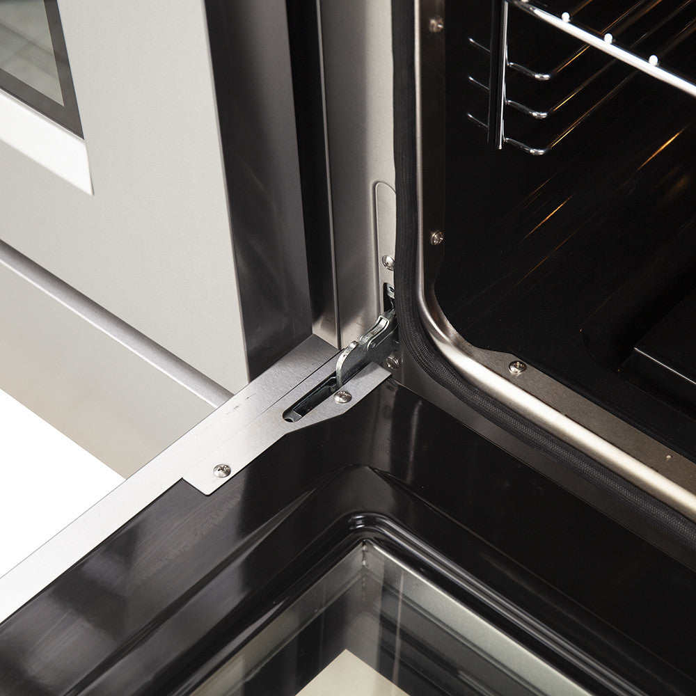 Forno Galiano 48" Stainless Steel Freestanding Double Oven Gas Range (6.58 Cu. Ft.) - FFSGS6244-48