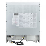 Forno Galiano 30" Black French Door Dual Fuel Range with True Convection (4.32 Cu. Ft.) - FFSGS6356-30BLK