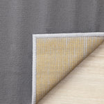 Functional Contemporary Area Rug - 8' X 11' - Grey