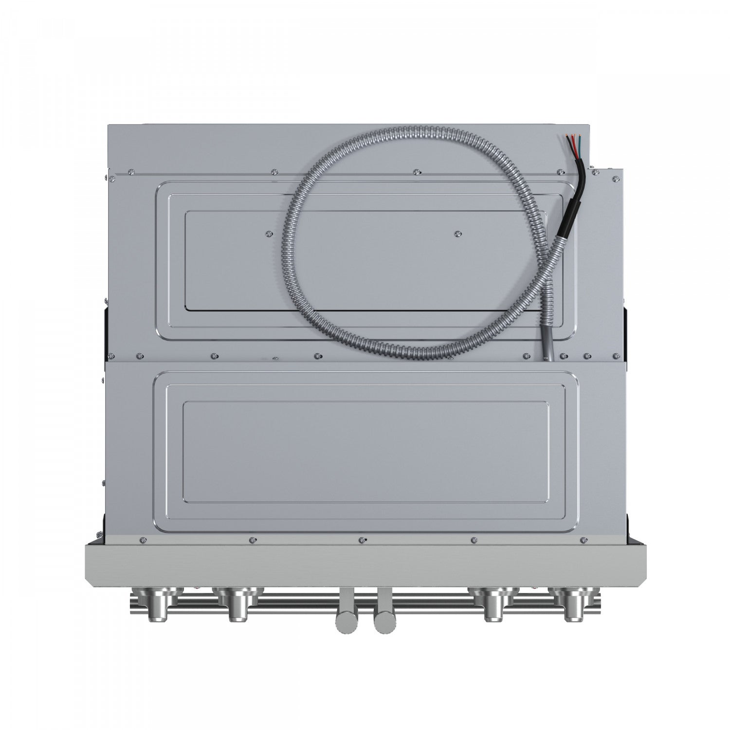 Forno Asti Stainless Steel 30" French Door Double Wall Oven With Dual True Convection And Air Fry (7.36 Cu. Ft.) - FBOEL1340-30