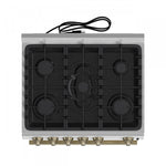 Forno Leonardo 30" White Freestanding Gas Range (5.0 Cu. Ft.) - FFSGS1116-30WHT