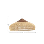 Bayan Banjo Pendant Large - Natural