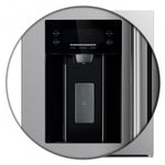 Forno Salerno 36" 20 Cu.Ft. Stainless Steel Freestanding Side-by-Side Refrigerator with Ice & Water Dispenser - FFRBI1844-36SB