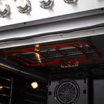 Forno Galiano 36" Stainless Steel Freestanding Electric Range with True Convection and Air Fry (5.36 Cu. Ft.) - FFSEL6083-36