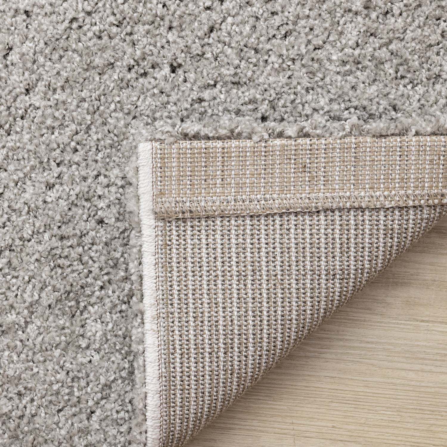 Misha Soft Modern Area Rug - 8' X 11' - Grey/Taupe