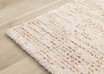 Halle Casual Contemporary Abstract Area Rug - 8' X 11' - Cream/Terra