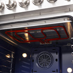 Forno Massimo Stainless Steel Freestanding Electric Range with Air Fryer (4.32 Cu. Ft.) - FFSEL6955-30