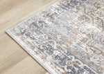 Elegant Traditional Area Rug - 7' X 10' - Grey/Brown