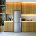 Forno Guardia 23.4" 10.8 Cu.Ft. Stainless Steel Bottom Freezer Refrigerator with Left Swing Door - FFFFD1778-24LS