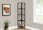 Zeva Bookcase - Dark Brown
