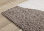 Misha Soft Modern Area Rug - 5' X 8' - Grey/Taupe