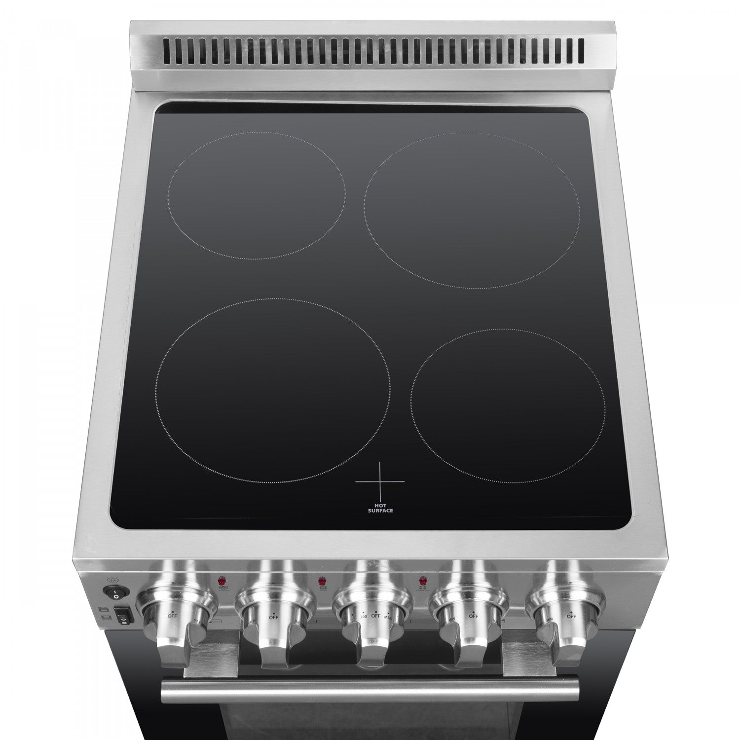 Forno Pallermo 20" Stainless Steel Freestanding Electric Range (2.05 Cu. Ft.) - FFSEL6051-20