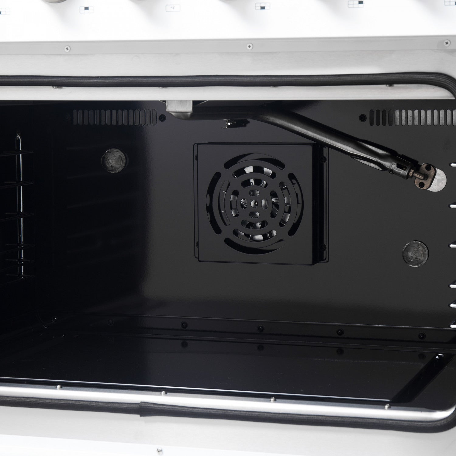 Forno Galiano 36" White French Door Freestanding Gas Range (5.36 Cu. Ft.) - FFSGS6444-36WHT