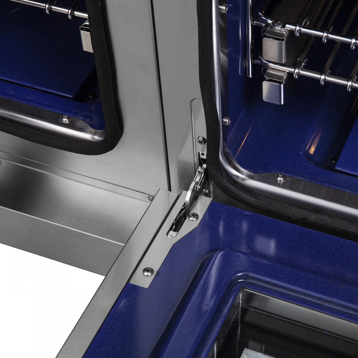 Forno Capriasca 48" Stainless Steel Freestanding Dual Fuel Double Oven Range with True Convection (6.58 Cu. Ft.) - FFSGS6387-48