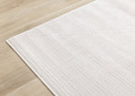 Logan Modern Lines Area Rug - 8' X 11' - Cream