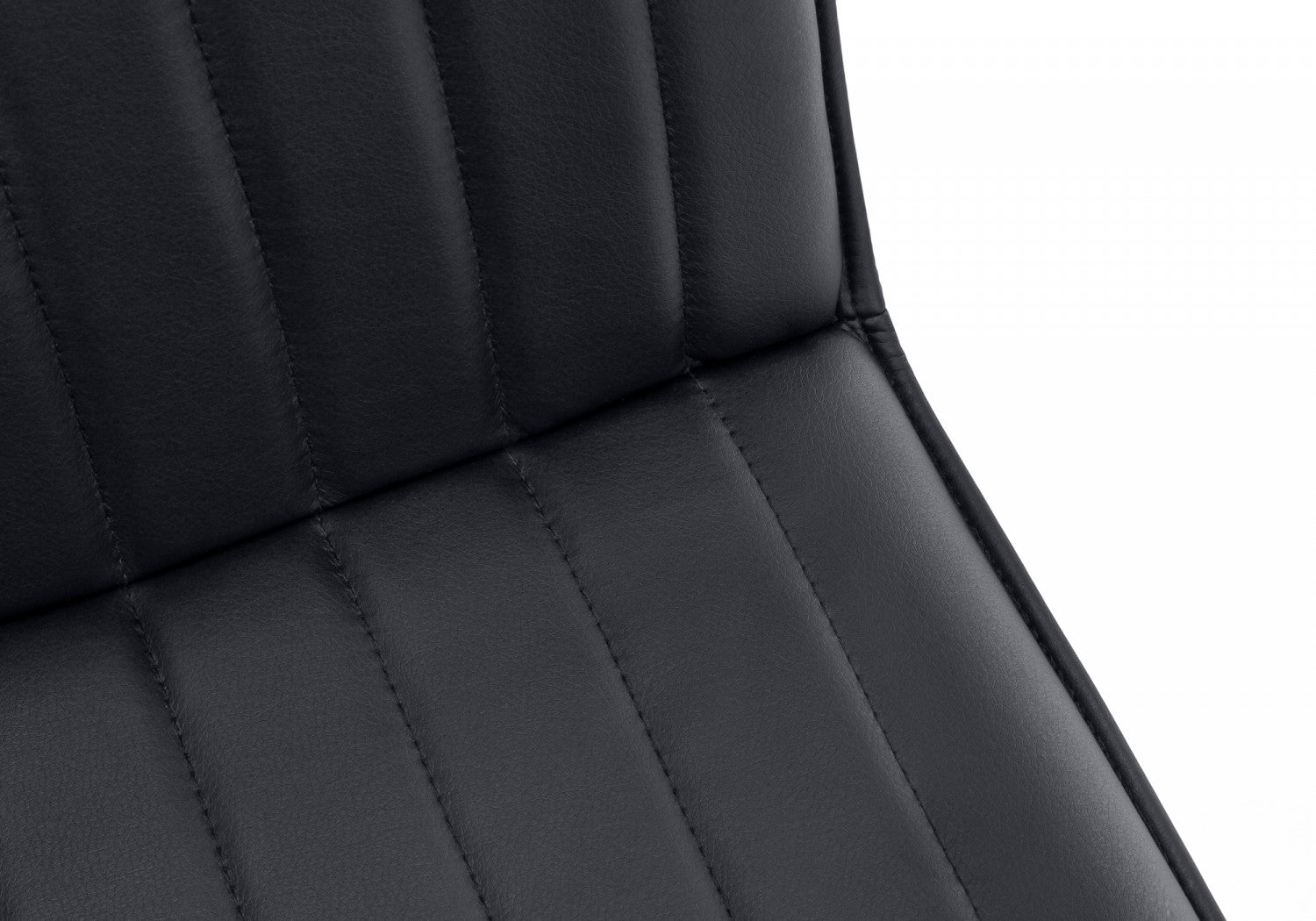 Fulton Dining Chair - Black/Chrome - Set Of Two