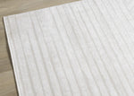 Hillary Modern Lines Area Rug - 7' X 10' - Cream