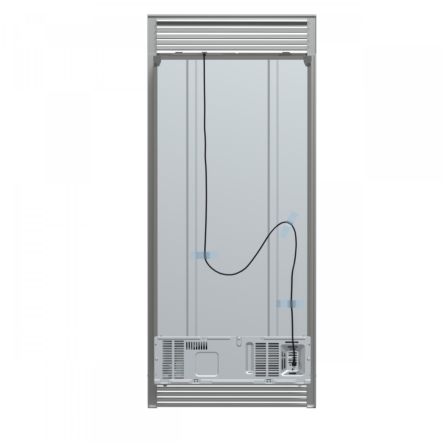 Forno Salerno 33" 15.6 Cu.Ft. Stainless Steel Built-in Side-by-Side Refrigerator - FFRBI1805-37SG