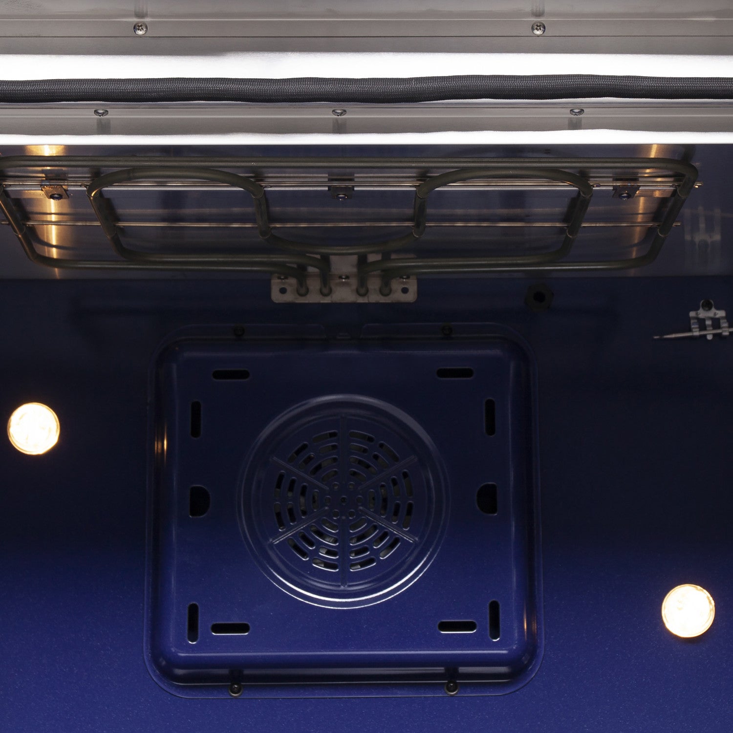 Forno Massimo 36" Stainless Steel French Door Electric Range with True Convection and Air Fry (5.36 Cu. Ft) - FFSEL6955-36