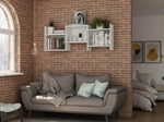 Applesham Accent Shelves - White