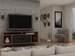 Nuuk TV Stand - Nature/Textured Grey