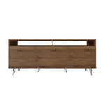 Nuuk TV Stand - Nature/Textured Grey