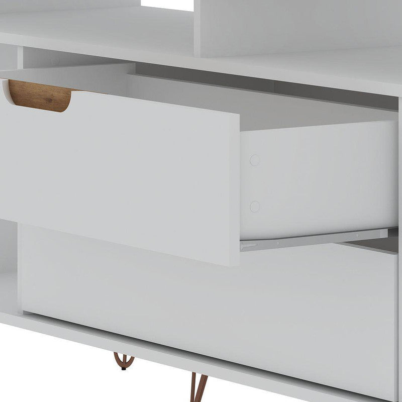 Nuuk TV Stand - Off White/Nature