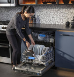 GE Profile Fingerprint Resistant Stainless Steel UltraFresh System 24" Dishwasher with Stainless Steel Interior - PDP755SYRFS