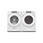 Whirlpool White Front-Load Washer (5.0 cu. ft.) & Electric Dryer 7.4 cu. ft.) - WFW560CHW/YWED560LHW