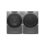Whirlpool Chrome Shadow Front-Load Washer (5.8 cu. ft.) & Electric Dryer (7.4 cu. ft.) - WFW8620HC/YWED8620HC