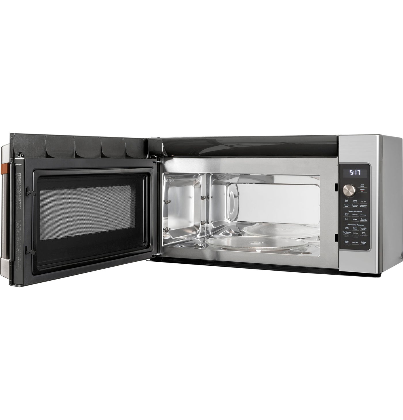 Café Stainless Steel Convection Over-The-Range Microwave (1.7 Cu Ft)- CVM517P2RS1