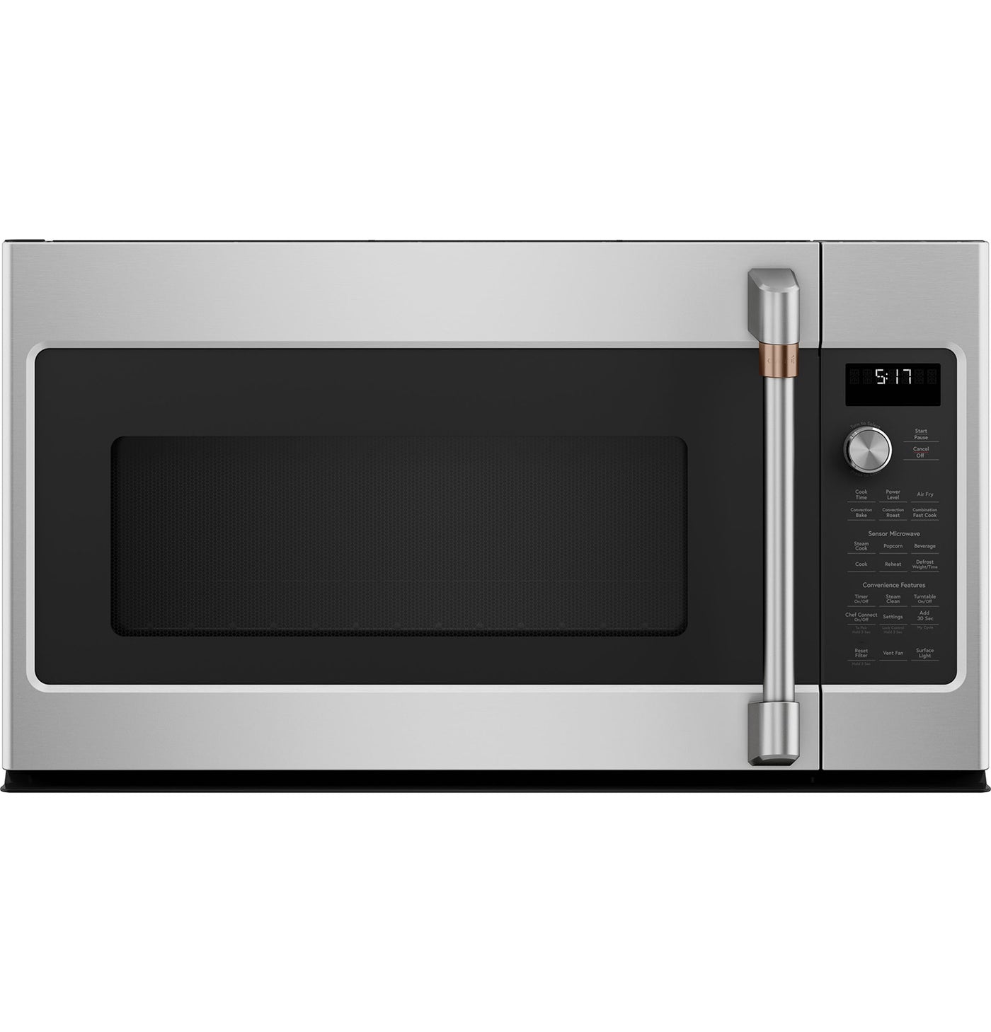 Café Stainless Steel Convection Over-The-Range Microwave (1.7 Cu Ft)- CVM517P2RS1