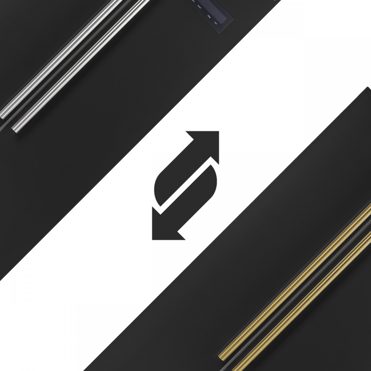 Forno Salerno 15.6 Cu.Ft. 33" Black Freestanding Side-by-side Refrigerator - FFRBI1805-33BLK