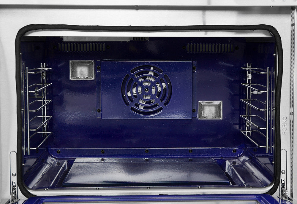 Forno Capriasca 30" Stainless Steel Freestanding Gas Range (4.32 Cu. Ft.) - FFSGS6260-30