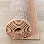 Kids Playing Board Area Rug - 4' X 6' - Pink/Cream