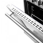 Forno Massimo 36" Stainless Steel Dual Fuel Range with True Convection and Air Fry (5.36 Cu. Ft.) - FFSGS6125-36