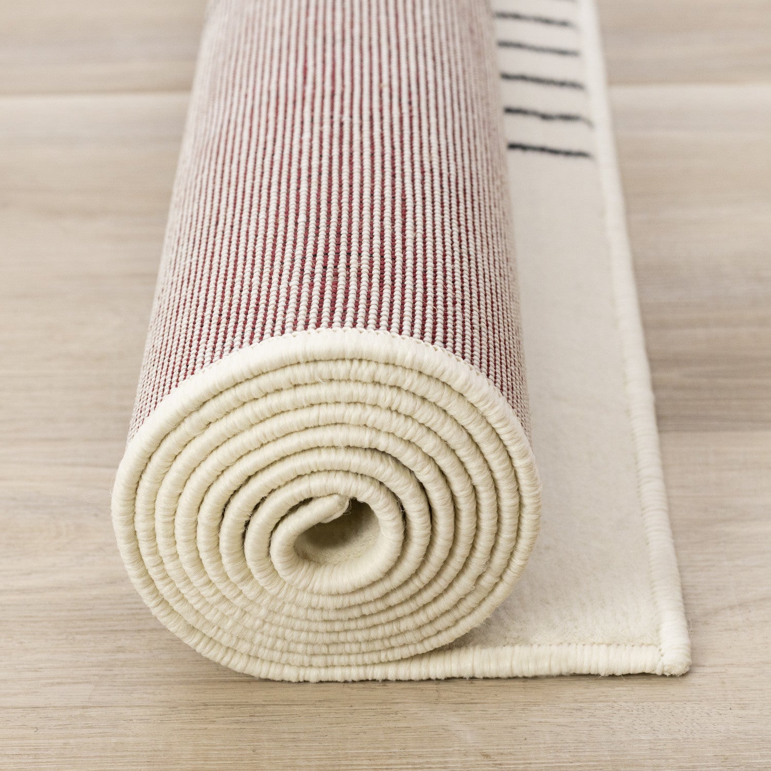 Functional Modern Soundwaves Area Rug - 5' X 8' - White/Black