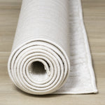 Hillary Modern Lines Area Rug - 5' X 8' - Cream