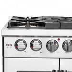 Forno Capriasca 30" Stainless Steel French Door Freestanding Gas Range with Air Fry (4.32 Cu. Ft.) - FFSGS6460-30