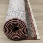 Macie Traditional Area Rug - 8' X 11' - Red/Cream