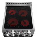 Forno Pallermo 20" Stainless Steel Freestanding Electric Range (2.05 Cu. Ft.) - FFSEL6051-20