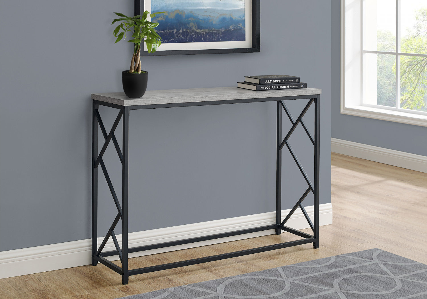 Fenn Sofa Table - Grey