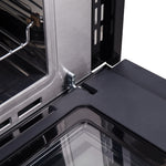 Forno Oliena Black 30" Built-In Microwave Convection Oven (1.6 Cu. Ft.) - FMWDR3093-30BLK