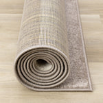 Maui Contemporary Geometric Area Rug - 5' X 8' - Cream/Green