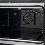 Forno Galiano 30" Black French Door Freestanding Gas Range (4.32 Cu. Ft.) - FFSGS6444-30BLK