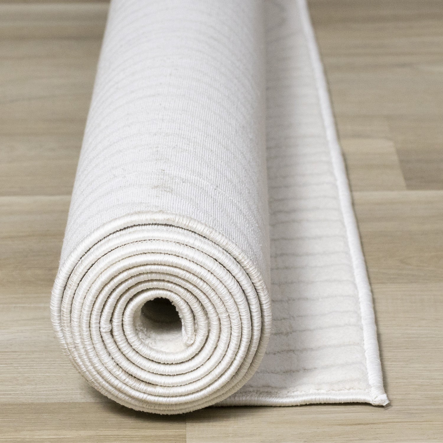 Hillary Modern Swirls Area Rug - 7' X 10' - Cream