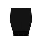 Applesham Display Cabinet - Black