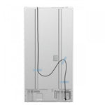 Forno Moena 36" 19.2 Cu.Ft. White Counter-Depth French Door Refrigerator with Ice Maker - FFRBI1820-36WHT